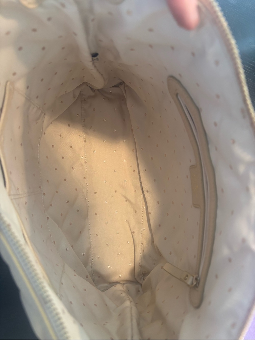 kate spade Quilted Neutral Beige Shoulder Hobo - Picture 6 of 11